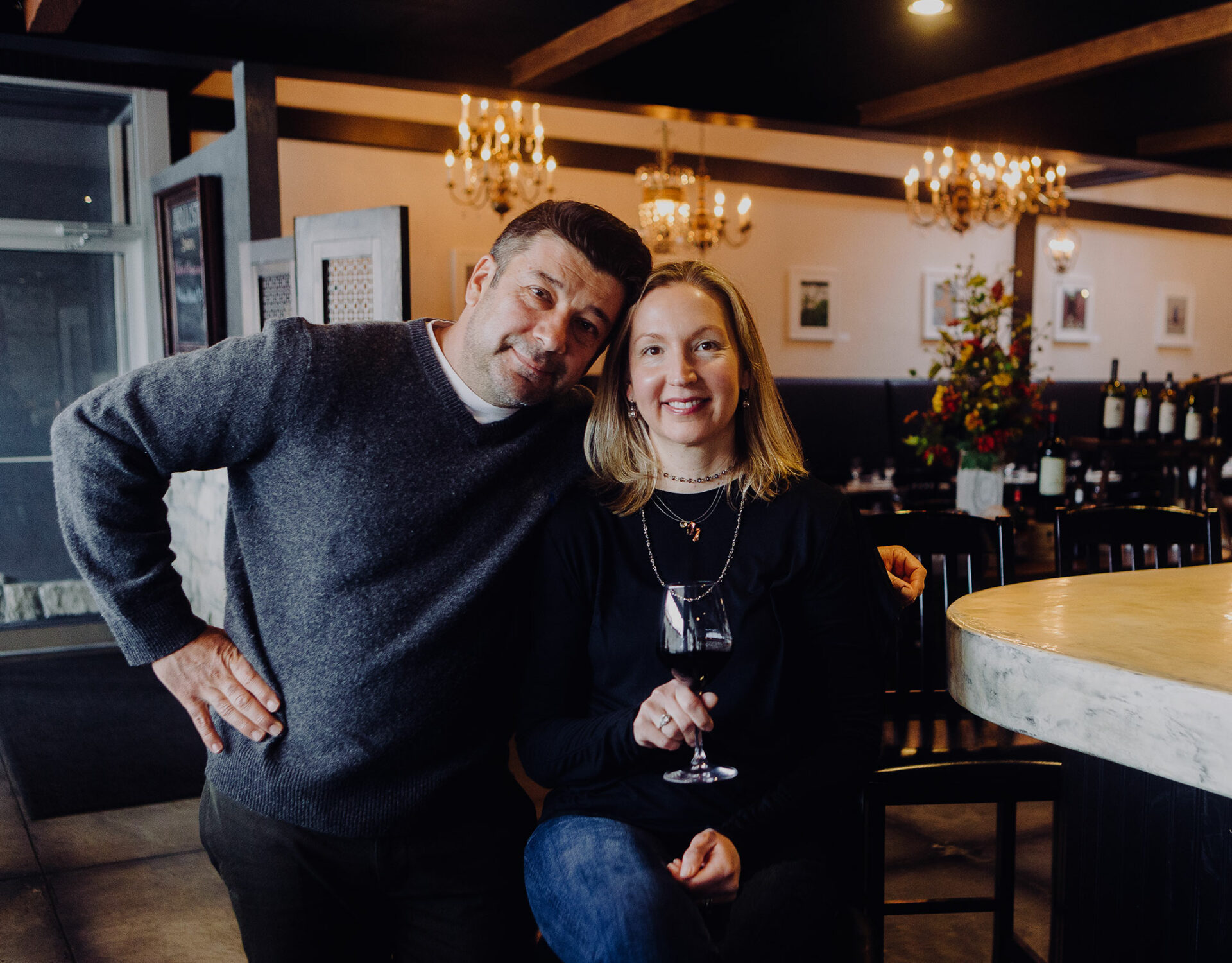 Dario’s Brasserie owners Dario Schicke and Amy Schicke